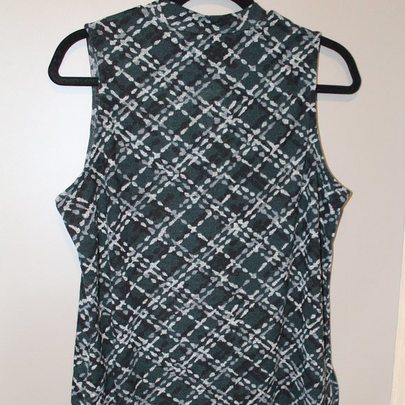 🍂 NWT Cleo Mock Neck Sleeveless Top | Size L - Picture 5 of 8